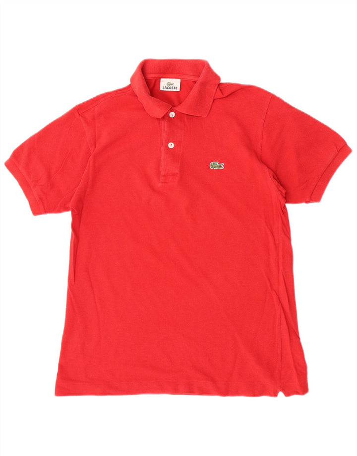 Lacoste Polo skjorte til mænd Størrelse 2 XS Rød Bomuld