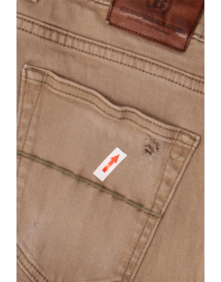 Marks & Spencer Straight Jeans til mænd W38 L31 Brun bomuld