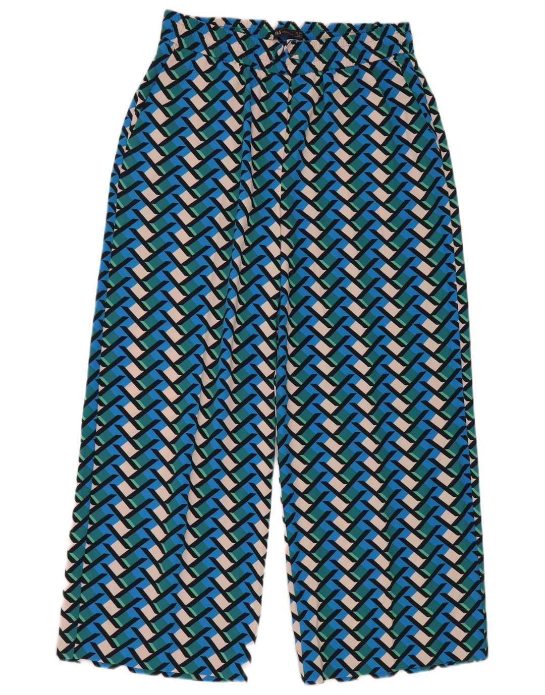 Marks & Spencer Dame Casual Bukser UK 14 Large W32 L27 Multicolored