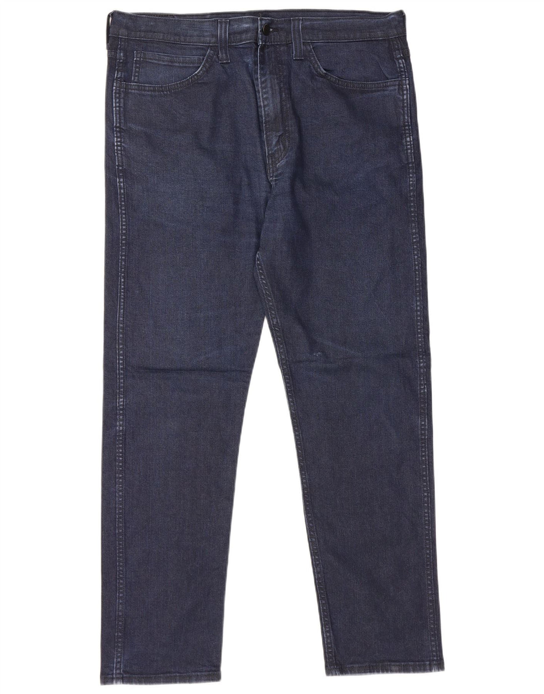 LEVI'S Herre 522 tilspidsede jeans W36 L32 Marineblå bomuld
