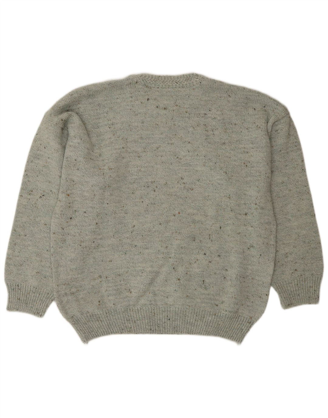 South Coast Herre Crew Neck Jumper Sweater IT 52 Stor Grå Flecked