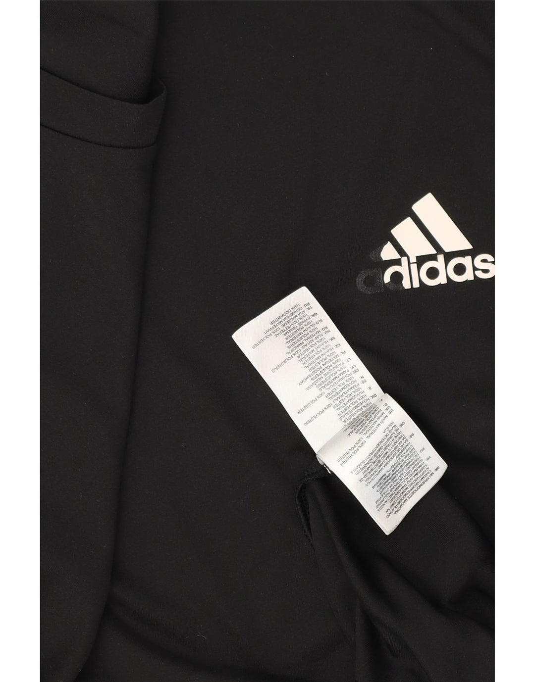 Adidas Herre Grafisk T-Shirt Top 2XL Sort Polyester