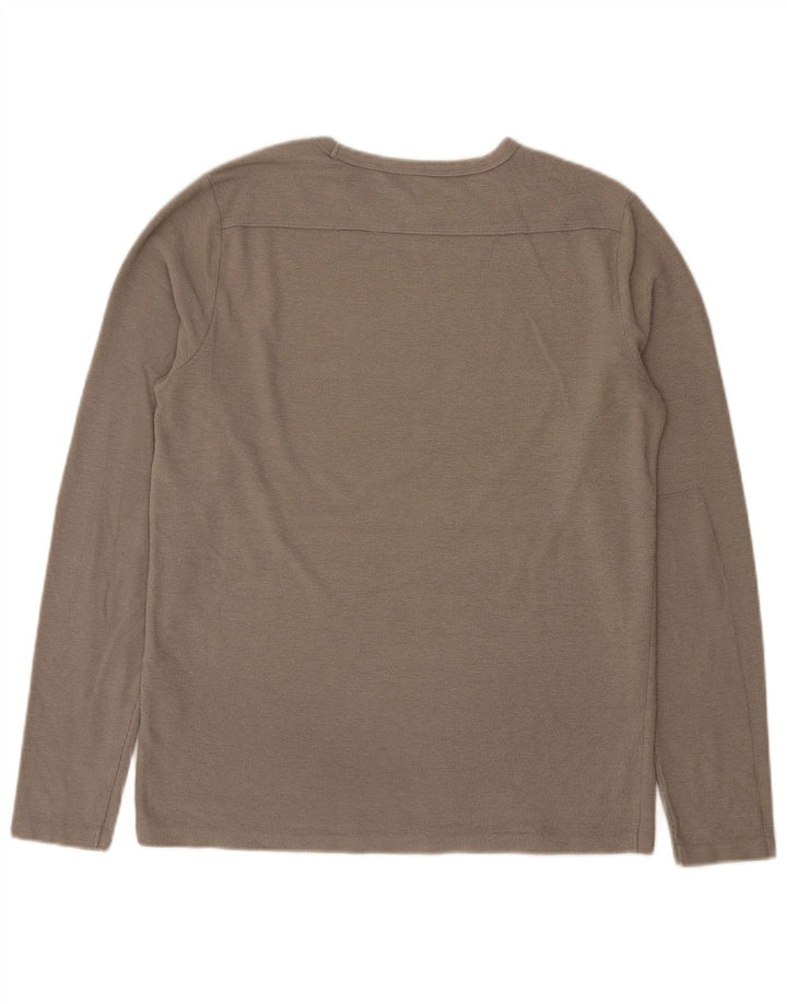 All Saints Herre Top Langærmet Stor Grå Polyester