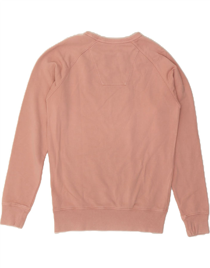 G-STAR Womens Oversized Sweatshirt Jumper UK 10 Small Pink Cotton Vintage G-Star and Second-Hand G-Star from Messina Hembry 