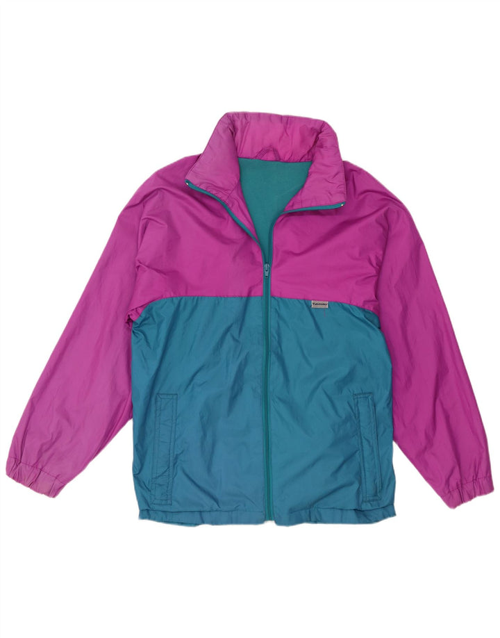 Brugi Træningsdragt med hætte til mænd, topjakke Medium Pink Colourblock