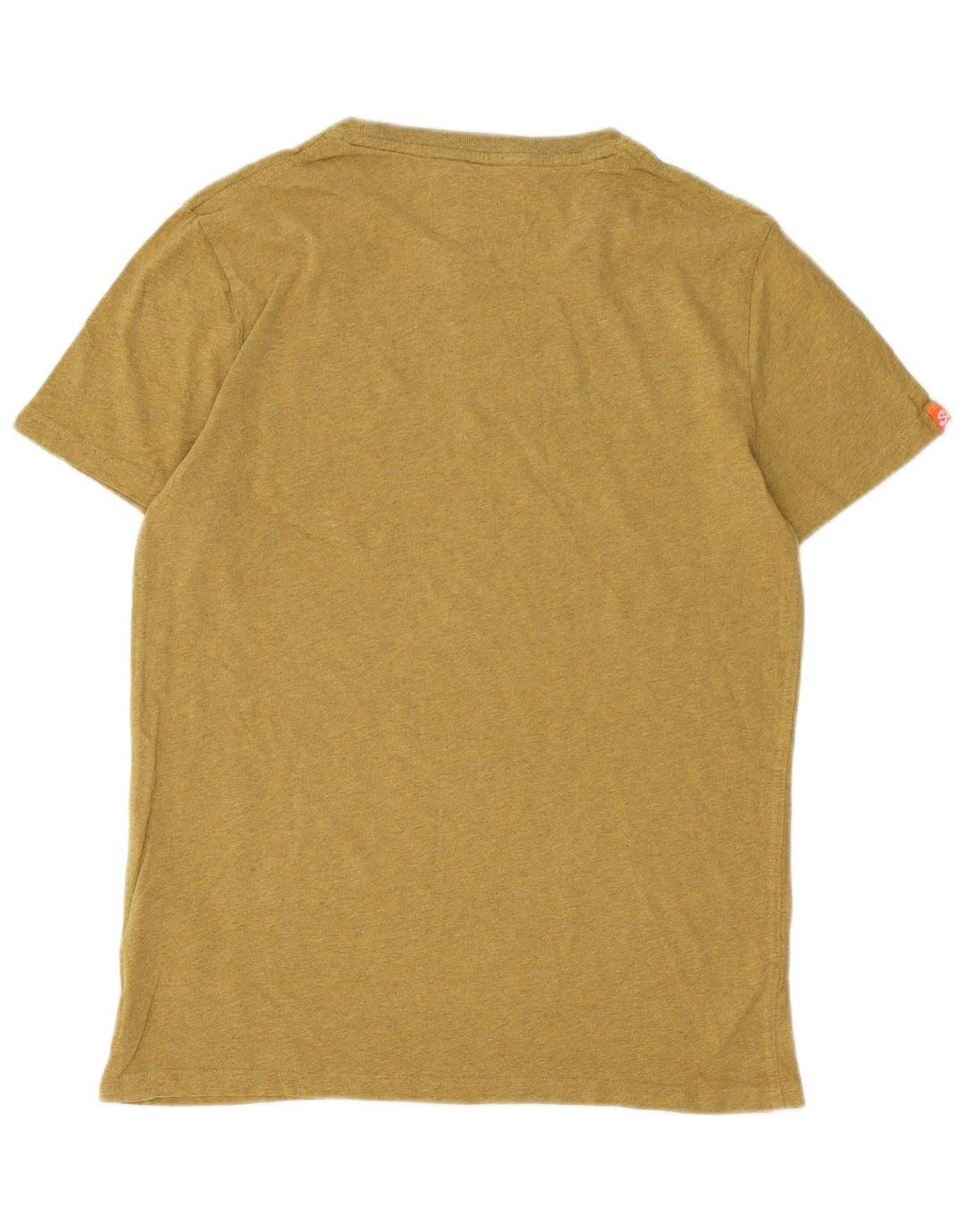 SUPERDRY Herre T-Shirt Top Lille Khaki Bomuld