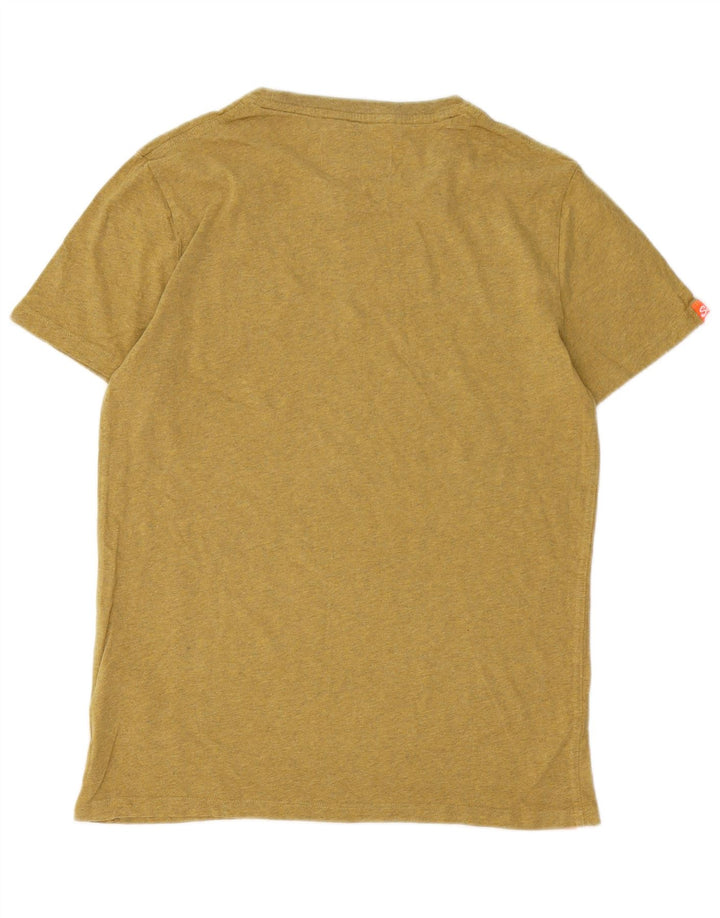 SUPERDRY Herre T-Shirt Top Lille Khaki Bomuld