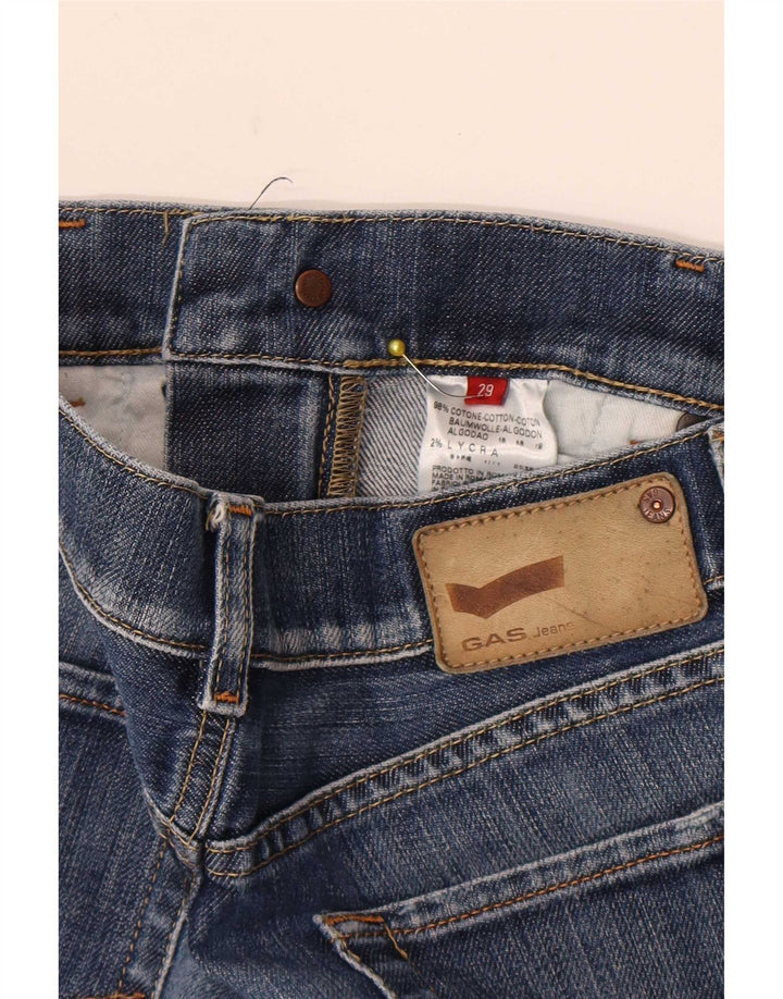 Gas Dame Bootcut Jeans W29 L34 Blå Bomuld