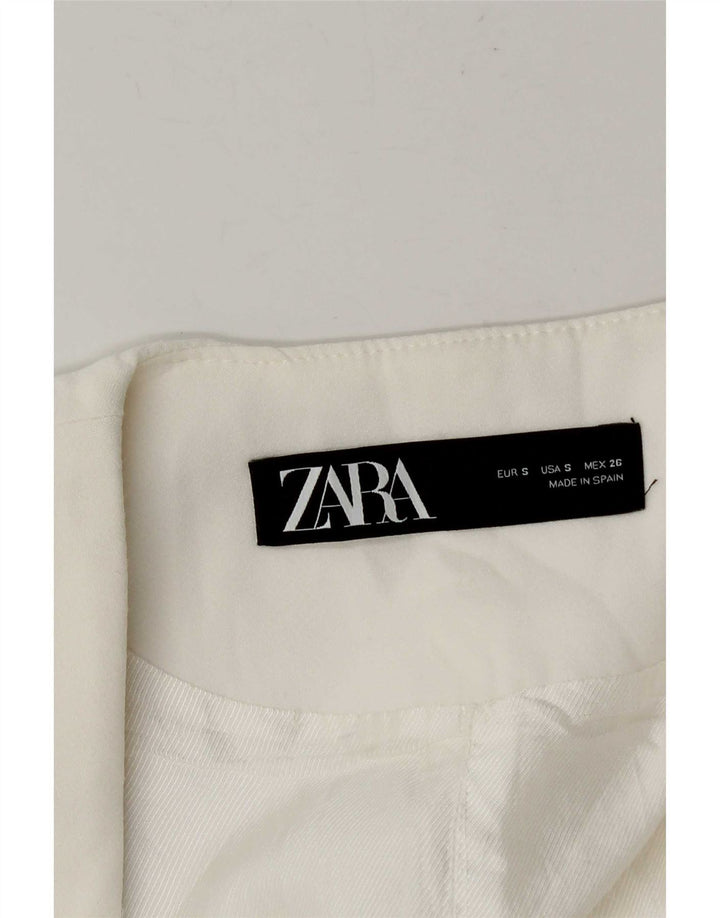Zara Womens Longline vest UK 10 Small White