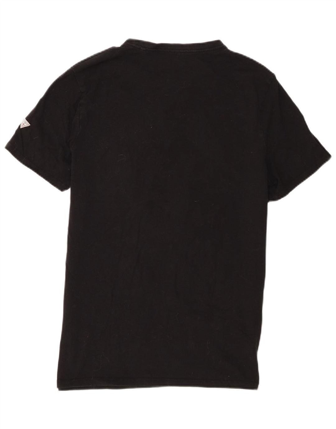 Guess Herre Slim Fit Grafisk T-Shirt Top Stor Sort