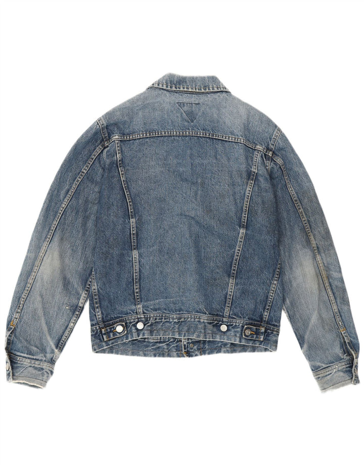 Meltin' Pot Dame denimjakke UK 18 XL Blå Bomuld