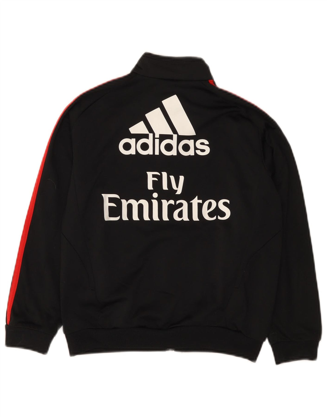 Adidas Boys AC Milan Træningsdragt Topjakke 7-8 år Sort Colourblock