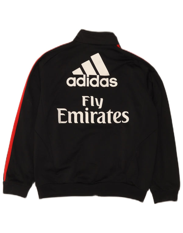 Adidas Boys AC Milan Træningsdragt Topjakke 7-8 år Sort Colourblock