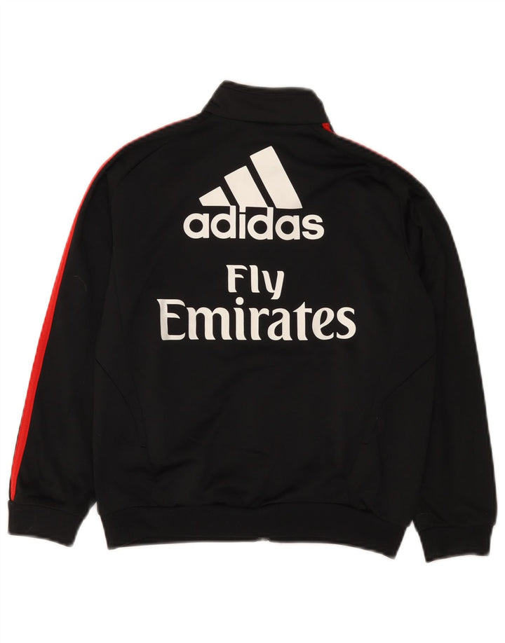 Adidas Boys AC Milan Træningsdragt Topjakke 7-8 år Sort Colourblock