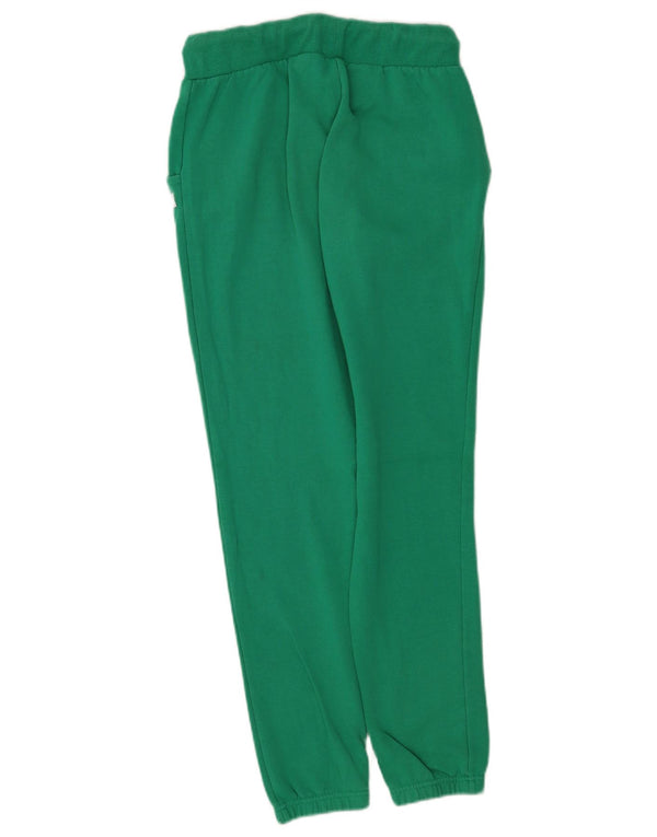 Superdry Womens Tracksuit Trousers Joggers UK 12 Medium Green Cotton