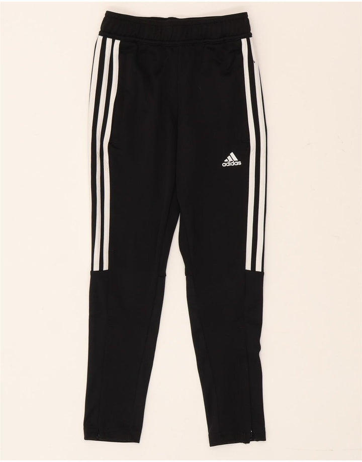 Adidas Drenge Træningsdragt Bukser 7-8 år Sort Polyester