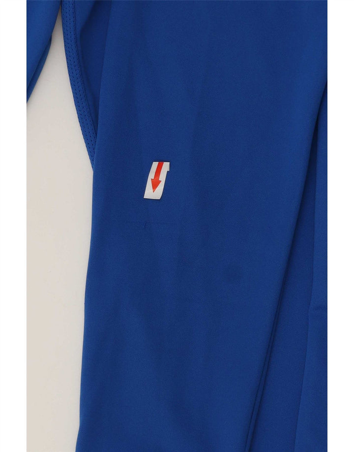 Nike Herre Dri Fit Top Langærmet Lille Blå Polyester