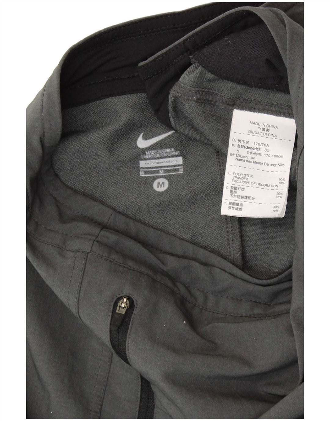 NIKE Træningsdragtsbukser til mænd mellemgrå polyester