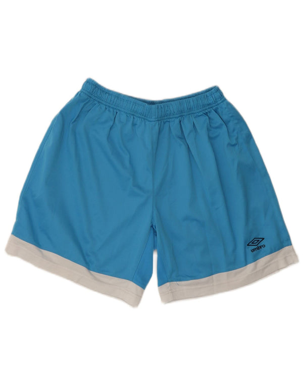 Umbro Herre Sportshorts Large Blue Colourblock