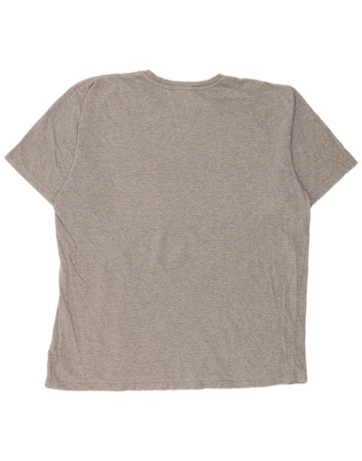 Calvin Klein Herre T-Shirt Top Stor Grå