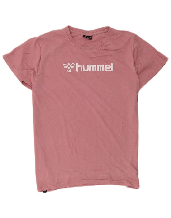 Hummel Herre Grafisk T-Shirt Top Stor Pink
