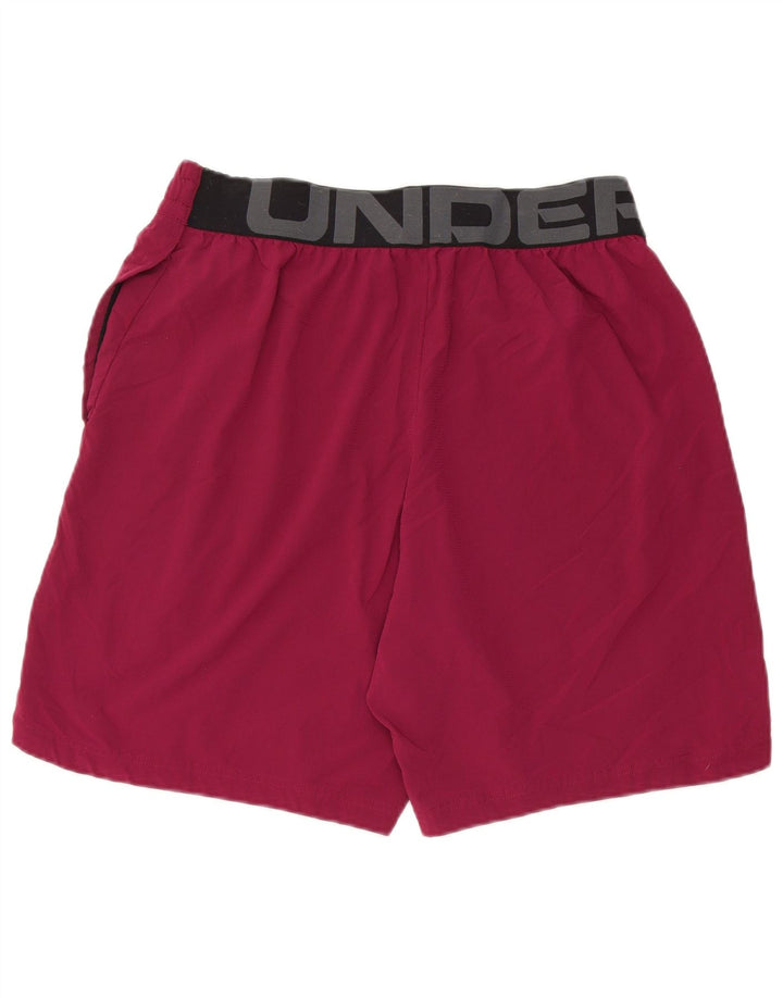 UNDER ARMOUR Herre grafiske sportsshorts Large Burgundy