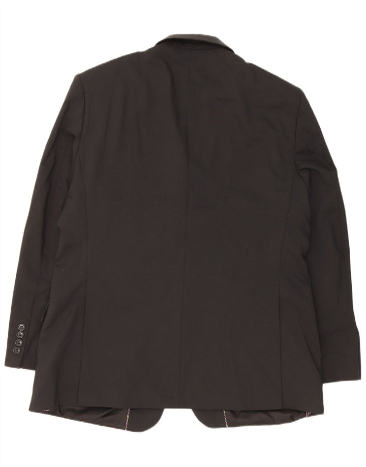 Marks & Spencer Herre 2-knaps blazerjakke UK 44 XL Sort Polyester