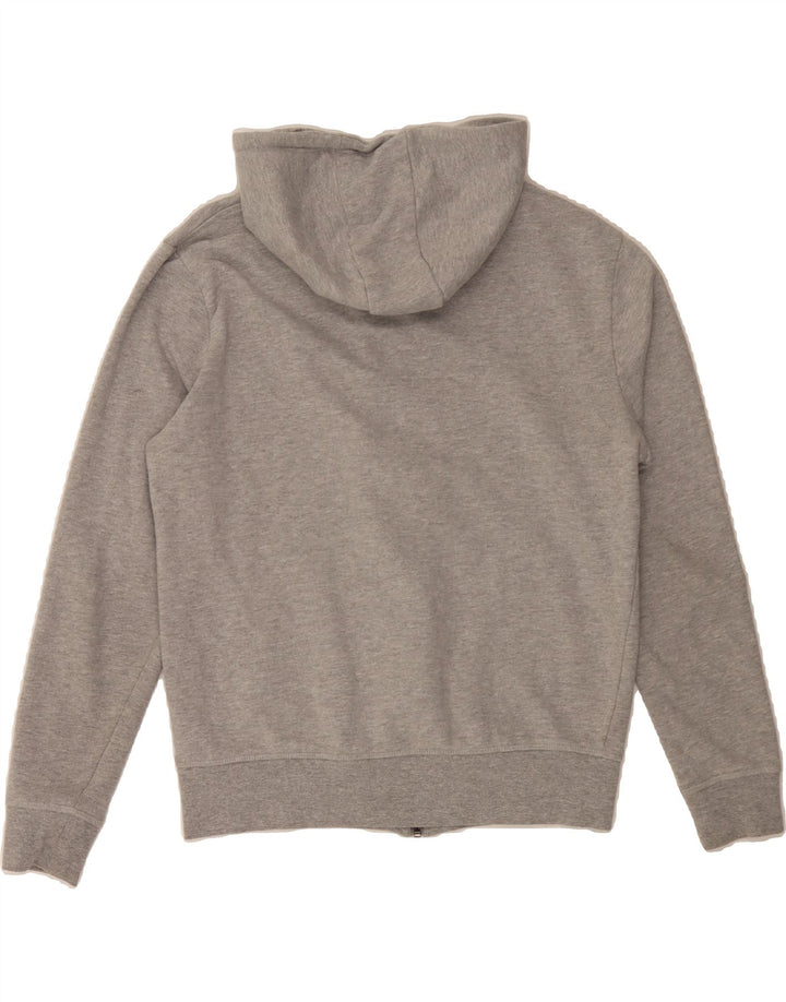 PENGUIN Mens Zip Hoodie Sweater Medium Grey Colourblock Cotton Vintage Penguin and Second-Hand Penguin from Messina Hembry 