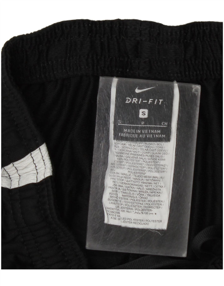Nike Herre Dri Fit træningsdragt Bukser Small Black Colourblock Polyester