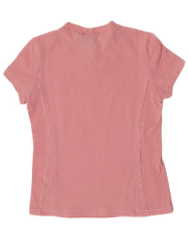 Lotto Girls Regular Graphic T-Shirt Top 11-12 Years Large Pink Bomuld
