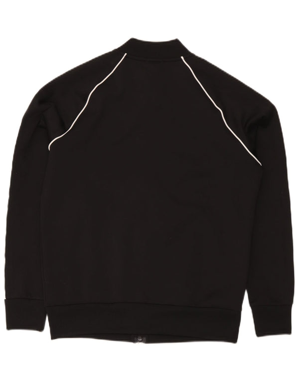 Adidas træningsdragt topjakke til kvinder UK 14 Medium Sort Polyester