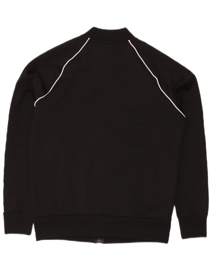Adidas træningsdragt topjakke til kvinder UK 14 Medium Sort Polyester