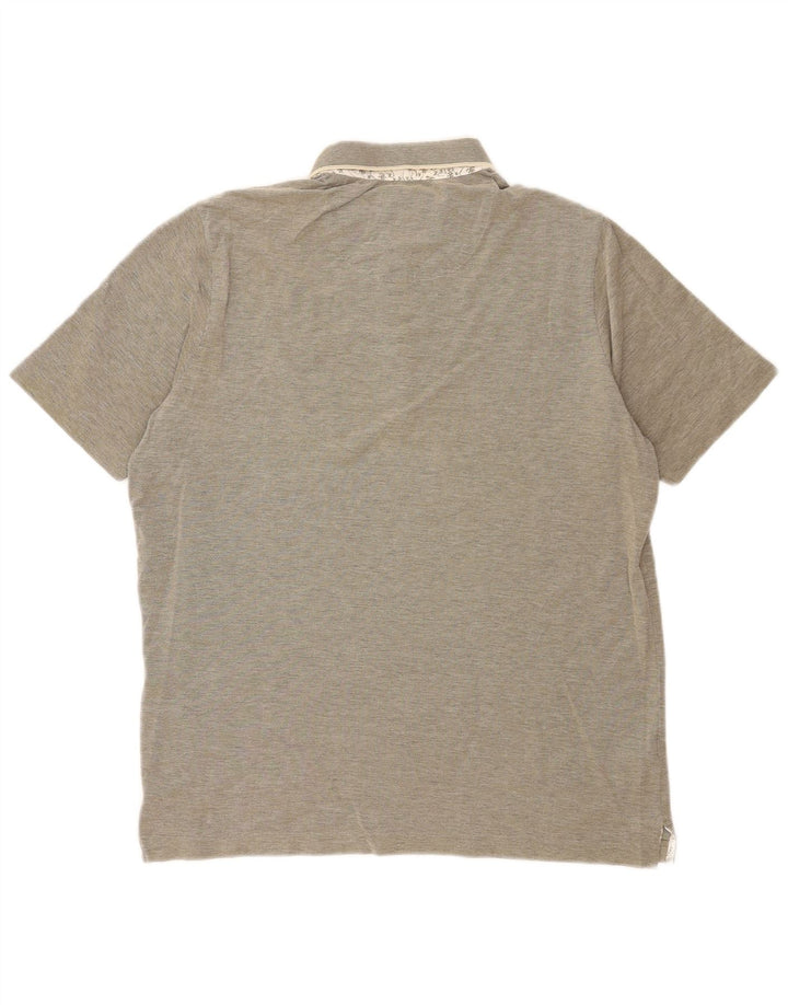 Tommy Bahama Herre Modern Fit Polo Shirt Medium Grey Bomuld