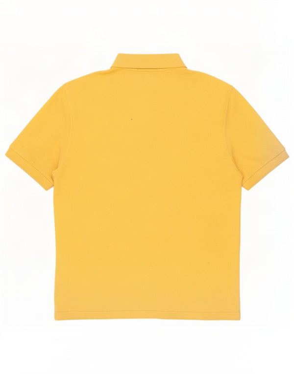 Pierre Cardin Herre poloshirt IT 48 Medium Gul Bomuld