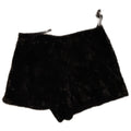 Topshop Dame Hot Pants UK 4 XS W26 Sort Polyester