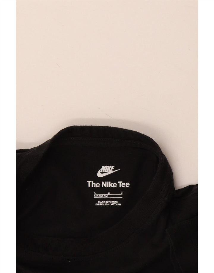 Nike Boys T-Shirt Top 12-13 år Stor Sort