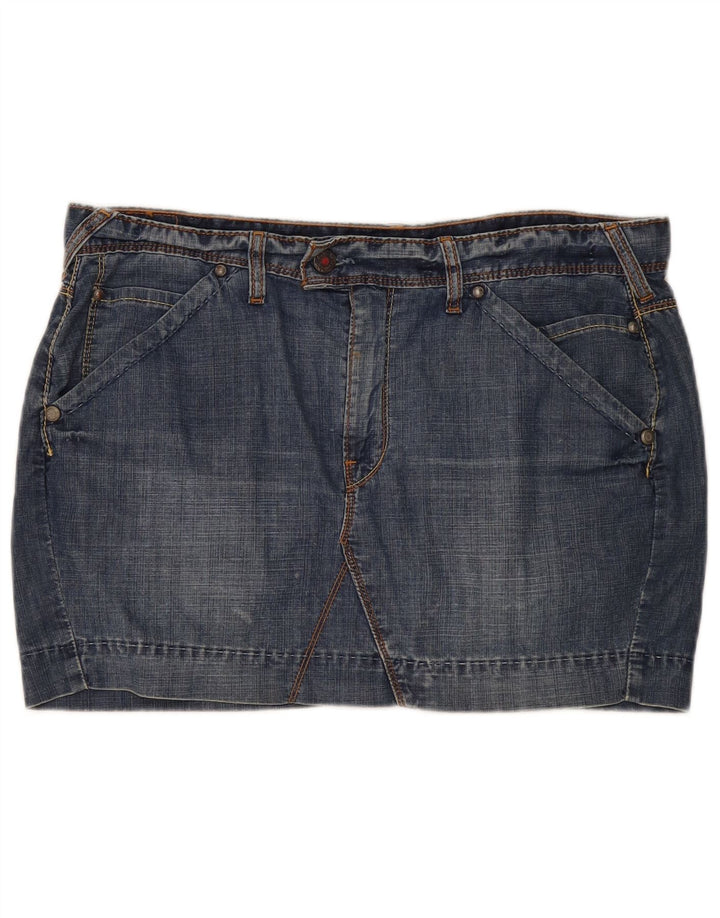 Levi's Mini-denimnederdel til kvinder W38 XL Blå