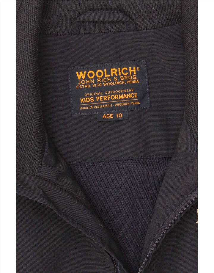 Woolrich Boys Bomber Jacket 9-10 år Navy Blue