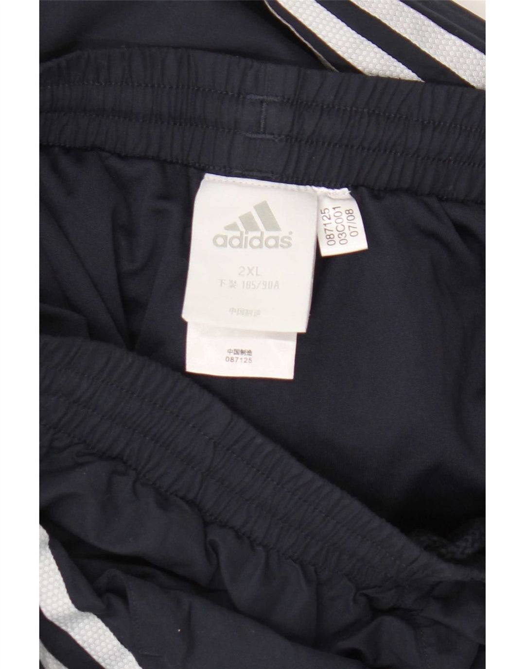 Adidas Træningsdragtsbukser til mænd 2XL marineblå