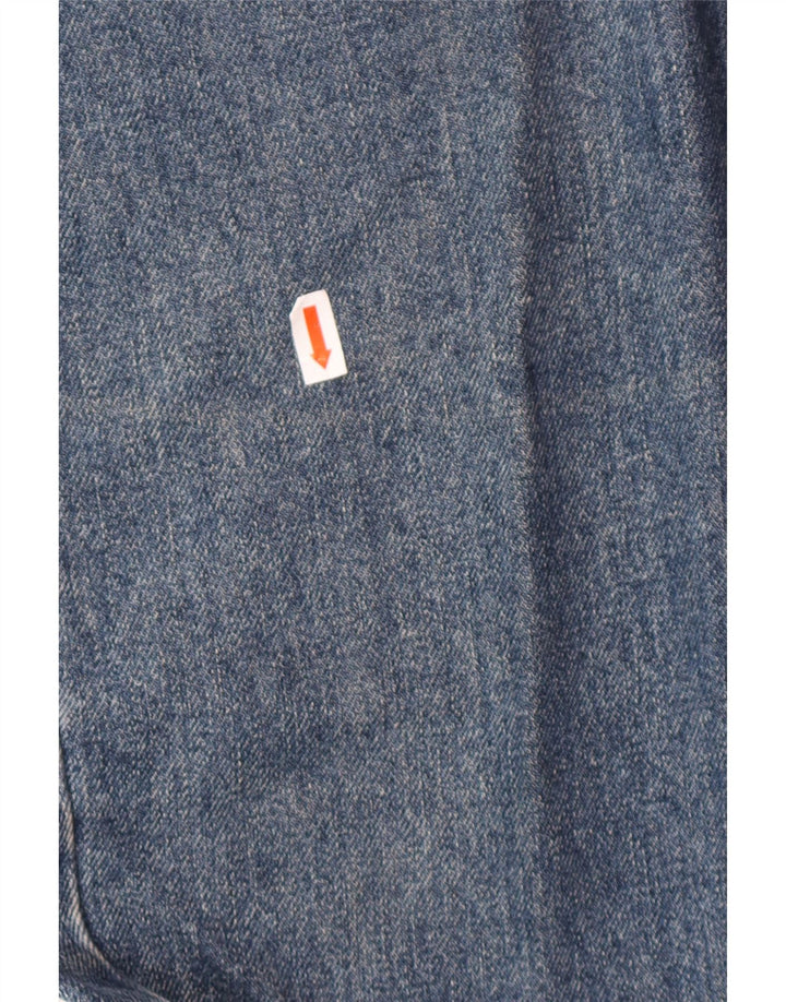 ARMANI Straight jeans til mænd W33 L34 blå bomuld