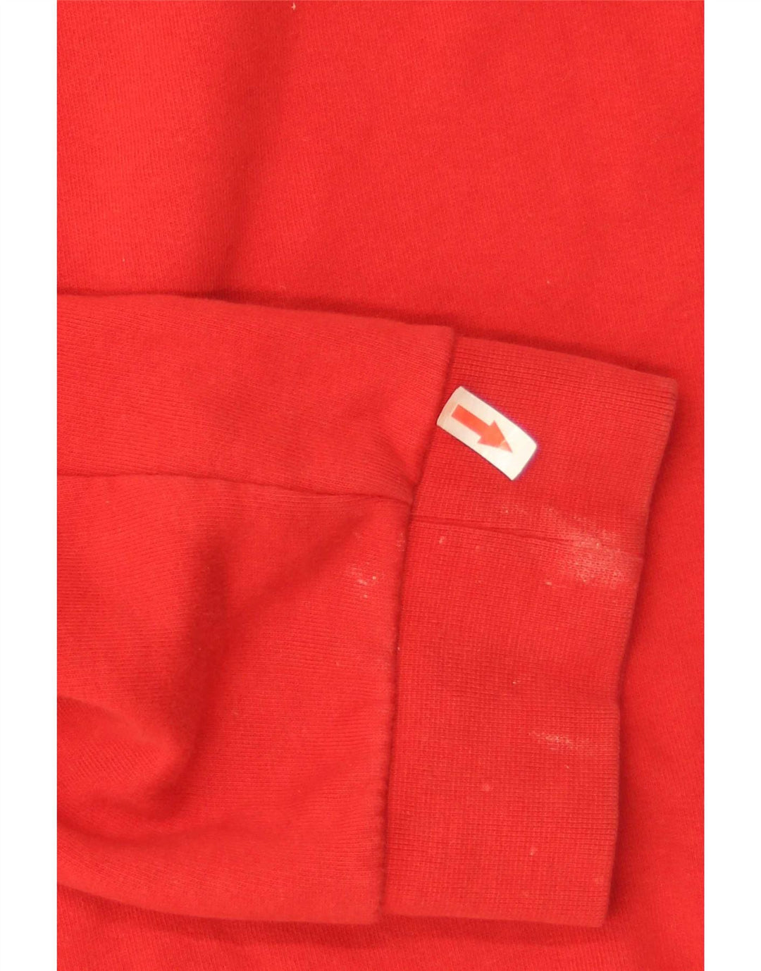 Adidas grafisk sweatshirt til mænd XL rød bomuld