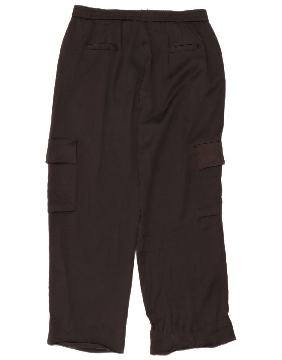 Zara Dame Cargo Træningsdragt Bukser UK 18 XL Sort