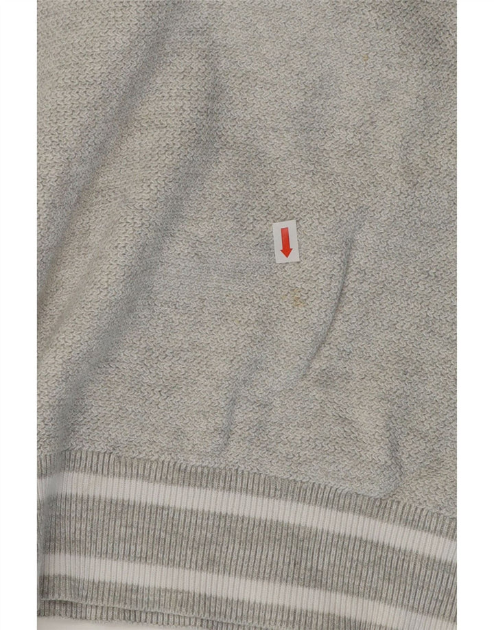 Marks & Spencer Herre sweater med rund hals 2XL grå bomuld