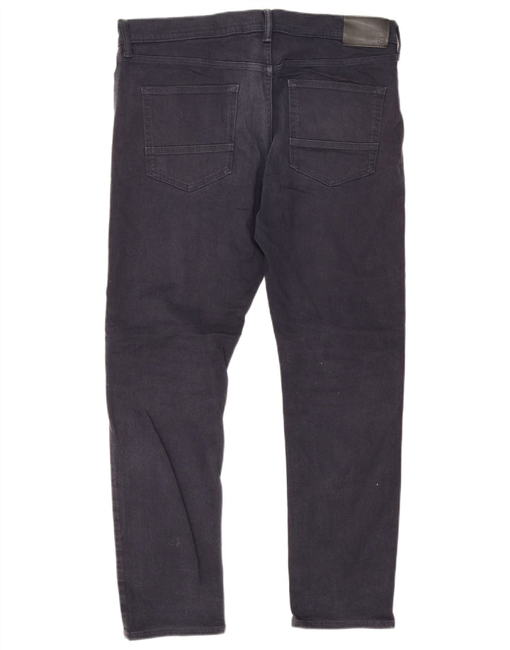 Marks & Spencer Dame Slim Jeans W36 L29 Marineblå Bomuld