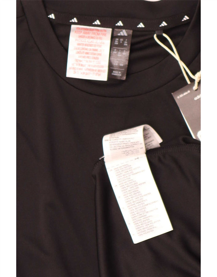 Adidas Boys Climacool T-Shirt Top 13-14 År Sort Polyester