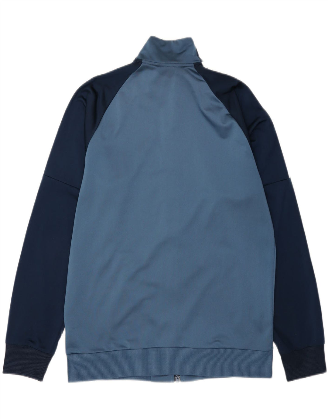 Adidas Træningsdragt til mænd Topjakke UK 42/44 Medium Blue Colourblock Polyester