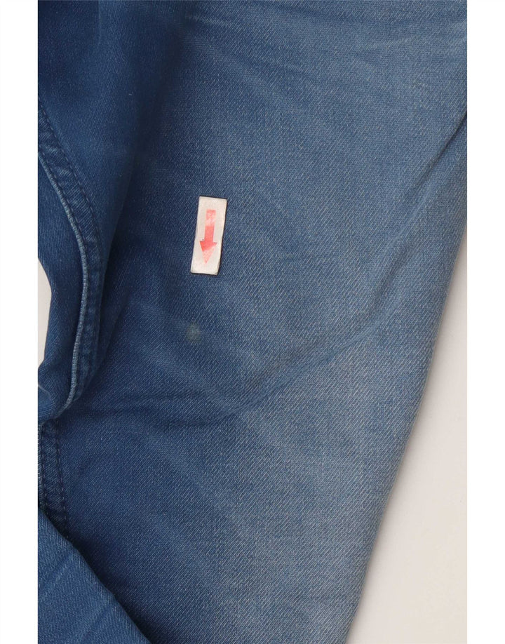 Jack & Jones Herre Tim Straight Jeans W34 L32 Blå