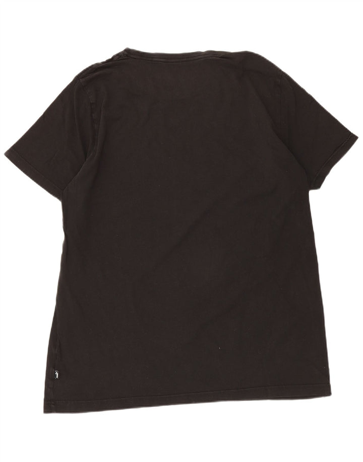 PUMA Mens Graphic T-Shirt Top XL Black Cotton
