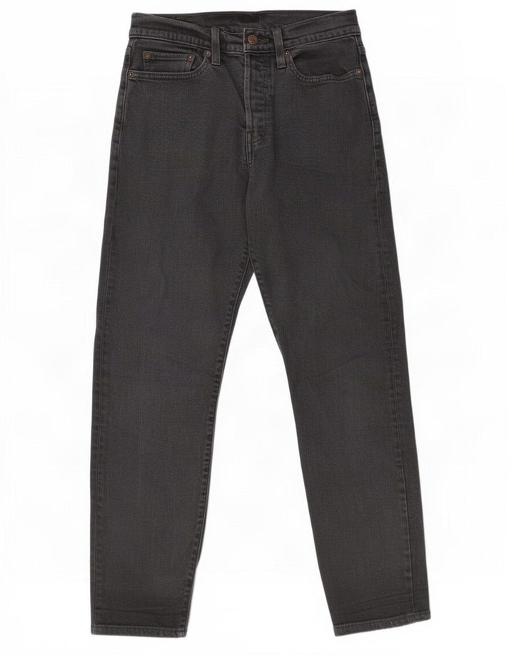 Levi's lige jeans til kvinder W28 L27 sort bomuld