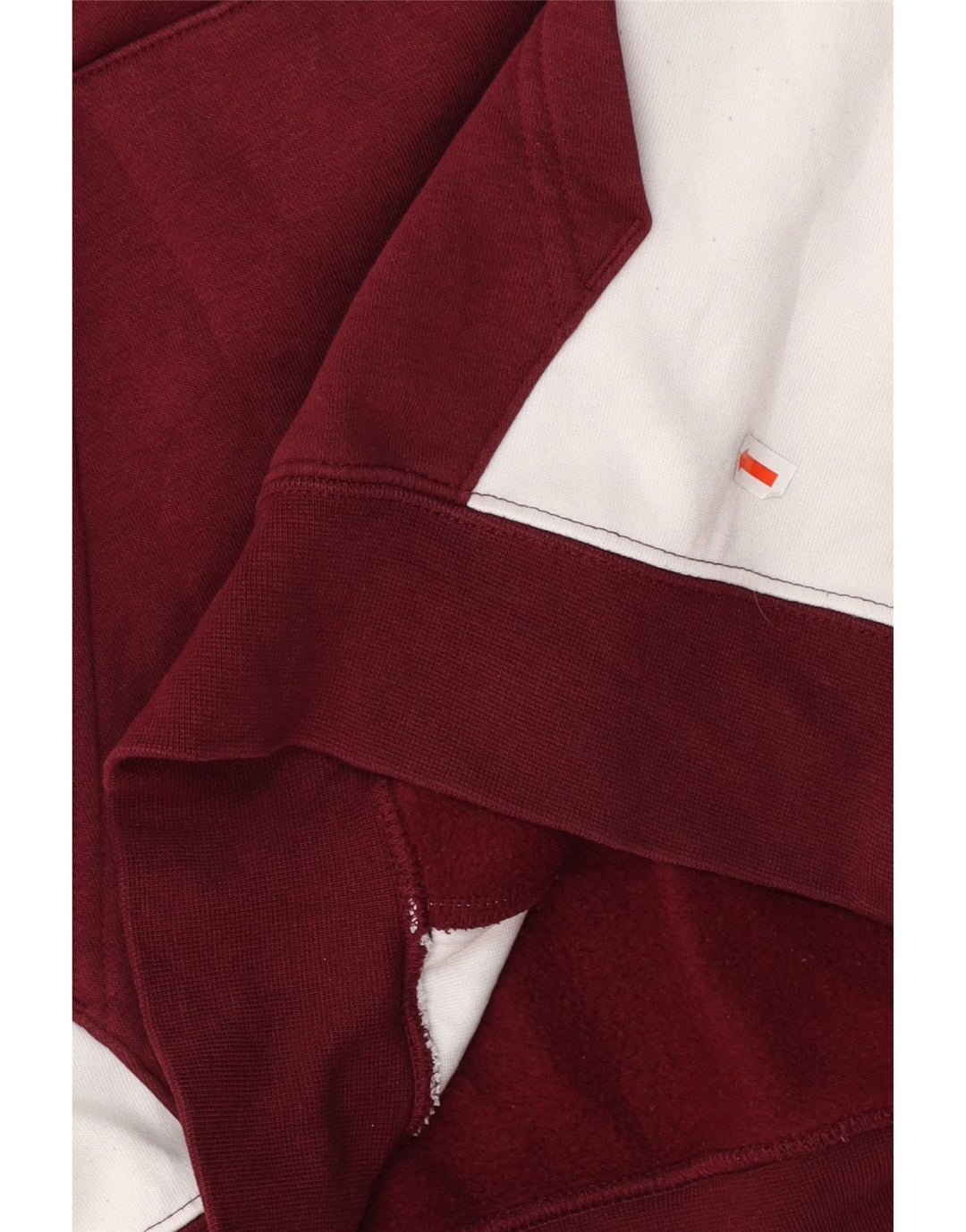 NIKE Grafisk hættetrøje til mænd, lille rødbrun Colourblock Bomuld